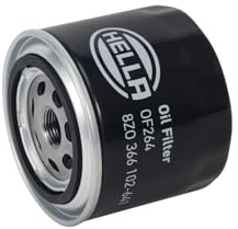 HELLA 8ZO 366 102-641 Ölfilter OF264 - Anschraubfilter