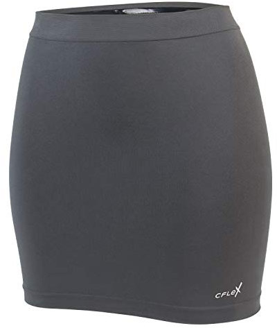 CFLEX Damen Seamless Variotube Nierenwärmer - Top Rock Tube - Urban Grey L