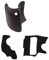 MagiDeal 3 Pièces Body Cover en Caoutchouc Pièce de Rechange pour Canon EOS 60D Grip Partie + Pouce Partie + Corps Avant Gauche Partie