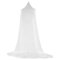 Fdit - Tenda a baldacchino per letto con zanzariera, elegante in pizzo, per cameretta delle ragazze, colore: bianco