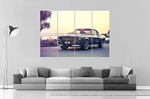Ford Mustang Eleanor 1967 Poster Großformat A0 Large Print