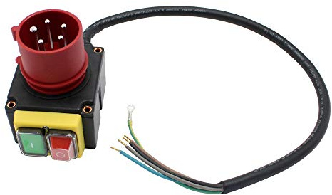 SECURA Schalter mit Stecker 400V kompatibel mit Scheppach HL800e Holzspalter