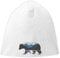Bear Mountain Lake Minimalist Graphic Jersey Beanie Hut Dünne Slouch Cap Unisex One Size