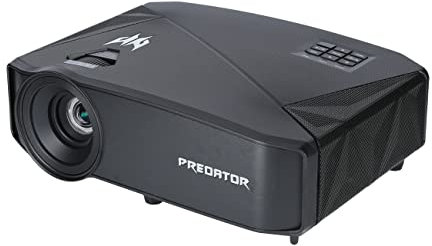 Acer Predator GD711 DLP Projektor (4K/UHD (3.840 x 2.160 Pixel), 1.450 ANSI Lumen, Kontrast 2.000.000:1, 1x 10 Watt Lautsprecher, HDMI (2.0)), Gaming