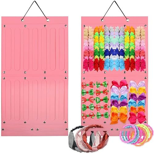 Baby Kids Girl Headbands Storage Holder,Wall Hair Bow Holder Hair Clip Organizer Headband Hair Clips Hanger Hair Accessories Wall Hanging Display Organizer