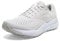 Brooks Women's Ghost 16 Sneaker, White/White/Grey, 8.5 UK