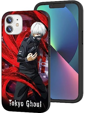 CHENQIAOHU Kompatibel mit iPhone 11 Hülle, Ganzkörperschutz Stoßfeste Schutzhülle Slim Thin Cover (Anime-Tokyo-Ghoul-Comic-4)
