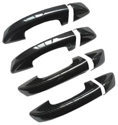 CENAP Türgriff Außen FÜR VW Für Sharan Für MK2 7N 2010 2011 2012 2013 2014 2015 2016 2017–2022 Auto Außentürgriffabdeckungen Auto Außen Griff (Size : Carbon Fiber 4pcs)