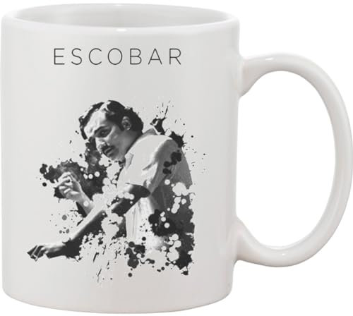 Functon+ Escobar Black and White Art Keramiktasse Weiß