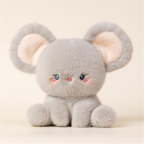 champracer Plüsch-Elefant,Schaf Plüschtier Süße Kuscheltier Schaf,niedliches rosa Schwein, Plüschspielzeug für Babys, Kinder, Stofftiere,Plüschtiere, Raumdekoration (14 cm,Maus)