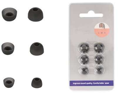 Jabra Elite 8 Active Kompatible Silikon Ohrstöpsel - 3 Paar Ersatz Ohrpolster In Ear Ohrkappen (S/M/L)