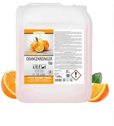 Lorito Orangenreiniger 150 Universalreiniger 10L - Allzweckreiniger mit Frischeduft, Sanfter & kraftvoller Orangenölreiniger für Küche, Bad & Wohnräume