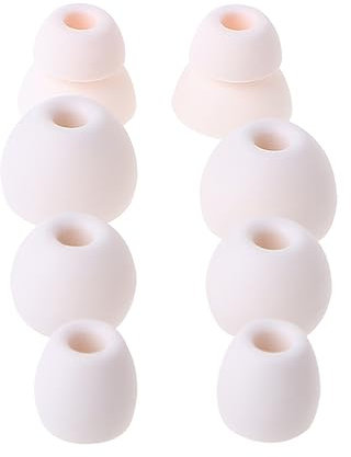 4 paia di gommini in silicone per auricolari in-ear