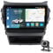 Keoaiob Car Stereo Android 14.0 Radio For Santa Fe 3 2013-2016 GPS Sat Navigation 9'' Touchscreen DVD Multimedia Video Player FM BT Receiver With Carplay 4G 5G WiFi DSP SWC(Color:M200S)