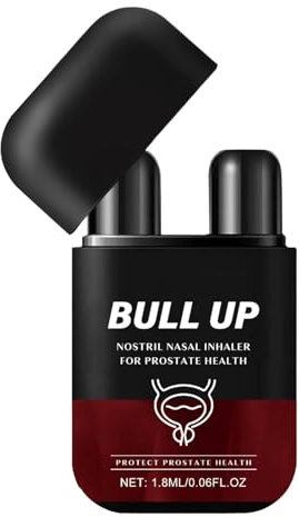 Bull Up Naseninhalator, Naseninhalationsstift, Erfrischender Duftinhalator, Mit Zwei-Loch-Design, Praktisch Und Einfach Zu Bedienen, 1,8 Ml, Für Zuhause, Schule, Geschäftsreise, Reisen, Auto