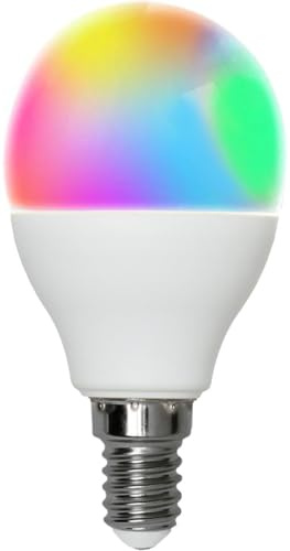 LED Leuchtmittel,Smart Bulb', App-Steuerung und Farbwechsel, E14, P45, 5W, 470lm, bunt