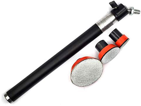 LZTDSBX Professional wood chisels Bowl Sanding Tool Turning Lathe Sanding Tools Hand Held Bowl Sander with 3 Inch 2 Inch And 1 Inch Grinding Head