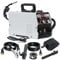 Gasless MIG Welder,250A 220V 240V MIG TIG MMA Welding Machine 3 in 1 with LED Display,Flux Core Solid Wire Digital MAG ARC Lift TIG Inverter Portable Mini Welder (Grey)