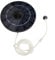Feeshoppher Solar Powered Pond Aerator with Air Stone Bubble Maker Floating Oxygenator Kit for Fish Tank Bird Bath Garden Fountain Battery Backup Silent Operation