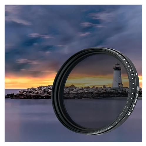 ND2-2000 Graufilter, dimmbar, dimmbar, für Fotografie und Videografie (82 mm)