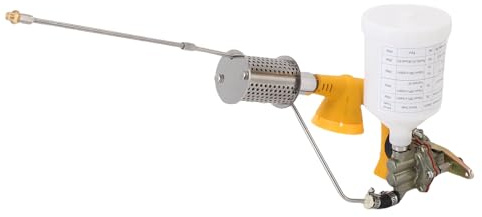 TOPINCN Brumisateur D'abeille, Pulvérisateur de Ruche Haute efficacité en Acier Inoxydable ABS avec Buse Amovible et Système de Chauffage amélioré pour Outil D'apiculture