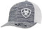 ARIAT Herren Men's Gray Heather Cap Kappe, schwarz, Einheitsgröße