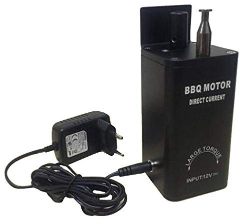 Tubayia Elektrische DC 12V Grill Rotator Motor Grillwerkzeug Zubehör für Outdoor Picknick