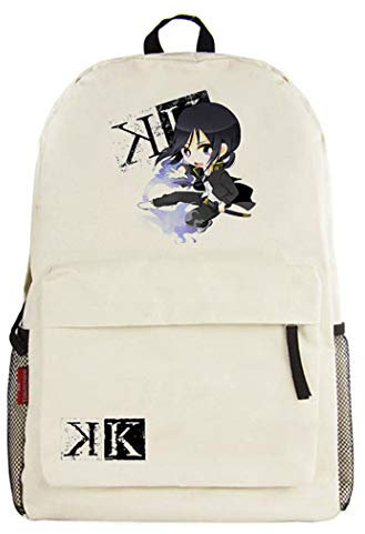 WANHONGYUE K Missing Kings Anime Cosplay Rucksack Casual Daypack Tagesausflug Reisetasche Beige /13