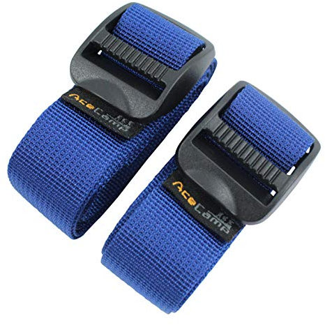 Nylon Utility Strap 120cm 2pcs/Pack Blue