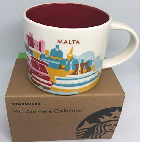 Starbucks - Tazza con scritta You are here, collezione Malta