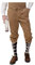 O7024-54-56 beige Cord Herren Shorts Peaky blinder Hose kurz Knickerbocker Gr.54-56