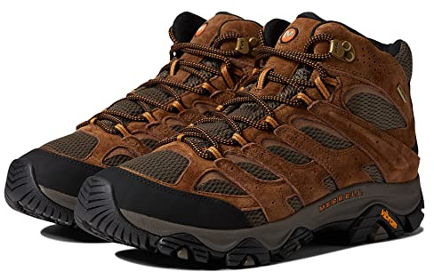 Merrell Men's Moab 3 Mid Waterproof Hiking Boot, Earth, 11.5