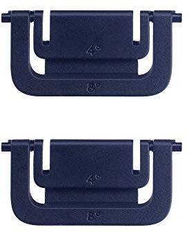 HUIYUN keycaps - Supporto in plastica per tastiera meccanica Logi G813/G815/G913/G915 RGB (1 paio di supporto nero)
