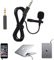 Bolwins P85CS Lavalier Microphone externe universel 3,5 mm Microphone externe universel pour smartphone, tablette, PC, ordinateur portable, micro pour voiture stéréo professionnel