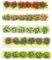 Generic 5 Stück Flower Flower Tuft Toroling Modell Set Blume Gras Tuft Blume Diy Blume Miniatur Künstliche Blume für den Garten, Szenarium, Eisenbahn, Diorama, 11x2cm.