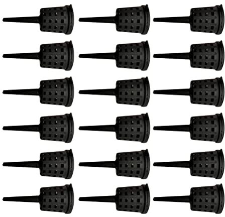 50pcs Dünger Mesh Körbe Garten Kindergarten Tragbares Aquarium Deckelpflanztasse Für Orchideen -Bonsai