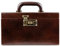Time Resistance Braun Leder-Schmuckkästchen Vollnarbenleder Schmuck Organizer Aufbewahrung von Accessoires Schließfach mit Schlüssel