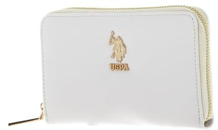U.S. POLO ASSN. New Jones Zip Around Wallet M Cream White