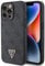 GUESS GUHCP15XP4TDPK Case for iPhone 15 Pro Max 6.7 Inch Black Hard Case Leather 4G Diamond Triangle
