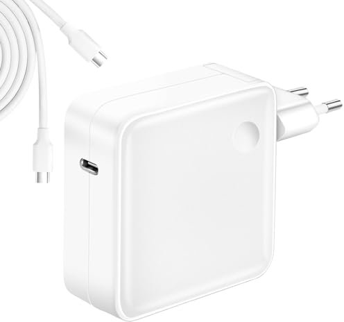 Alimentation USB C 67W Chargeur MacBook Pro pour MacBook Pro 16,15,14,13Pouces MacBook Air 13 Pouces Compatible avec iPad Pro 2021/2020/2019,HP,Lenovo,et Plus avec 1.8M USB C vers C câble de Charge