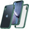Fin2feel iPhone XR Hülle Mit 9H Glas Panzerfolie - 360 Grad Rundumschutz Stoßfest Kratzfest Matte Schutzhülle Mit Kameraschutz Für 6.1 Outdoor Case (Grün)