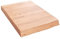 vidaXL Waschtischplatte, Multifunktional Arbeitsplatte mit Naturkante, Waschtischkonsole Tischplatte für Badezimmer, Holzplatte Platte, Hellbraun 40x60x(2-6) cm Massivholz Behandelt