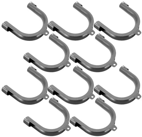 Angoily Flexible Washing Machine Hose Holder Washing Machine Discharge Hose Clip 10pcs U Shape Washer Drain Hose Hook Washing Machine Drain Hose Guide Hose Clip Washing Machine Supply