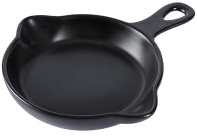 BESTonZON Teglie Smaltate Tortiera in Ceramica Teglia in Ceramica Piatto Per Pizza in Ceramica Piatti a Microonde Teglia Smaltata Teglia Da Forno Teglia Per Pizza Bistecca Ciotola Di Riso