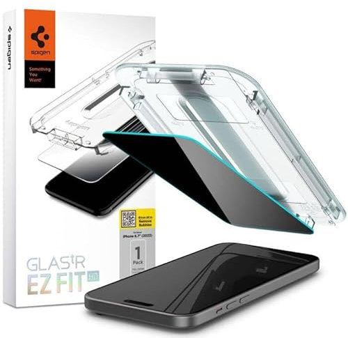 Spigen iPhone 15 Plus Glas.tR EZ Fit HD (Privatsphäre) (1P)