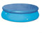 HpLive Cubierta redonda de piscina con cordón para piscinas sobre el suelo, cubierta de piscina para piscina familiar inflable redonda (366 m)