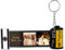 Custom4U Schlüsselanhänger Personalisiert foto Schlüsselanhänger mit Gravur Memorial 15x Bilder Kamera Filmrolle Schlüsselbund Key Chain Memorial Schlüsselring für Hochzeit Weihnachten Alltag