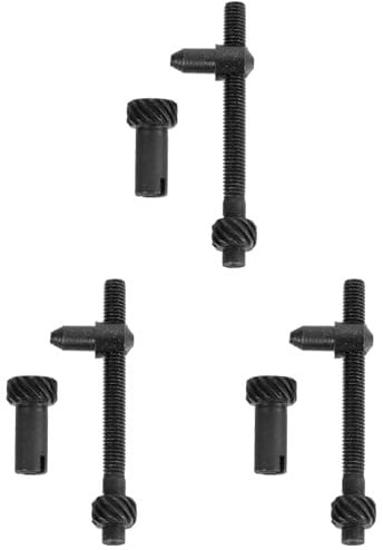 VANZACK 3sets Chain Saws Screw for Chain Tensioning Easy to Install Adjuster Compatible Chainsaws and Safe Polished Design