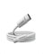 Anker Cable USB C a USB C Zolo, 240W Cable de Carga Rápida Tipo C Trenzado y Anti-Suciedad, Conector Delgado, para iPhone serie 16, MacBook (1m, Blanco)