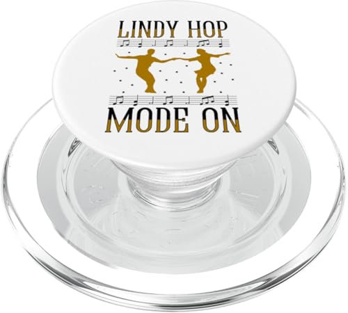 Swingtanz Lindy Hop-Tänzerin Jitterbug tanzt Swing Out PopSockets PopGrip für MagSafe
